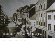 Tablet Screenshot of gw-kalk.de